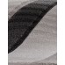 Российский ковер Mega Carving 4783 Серый овал